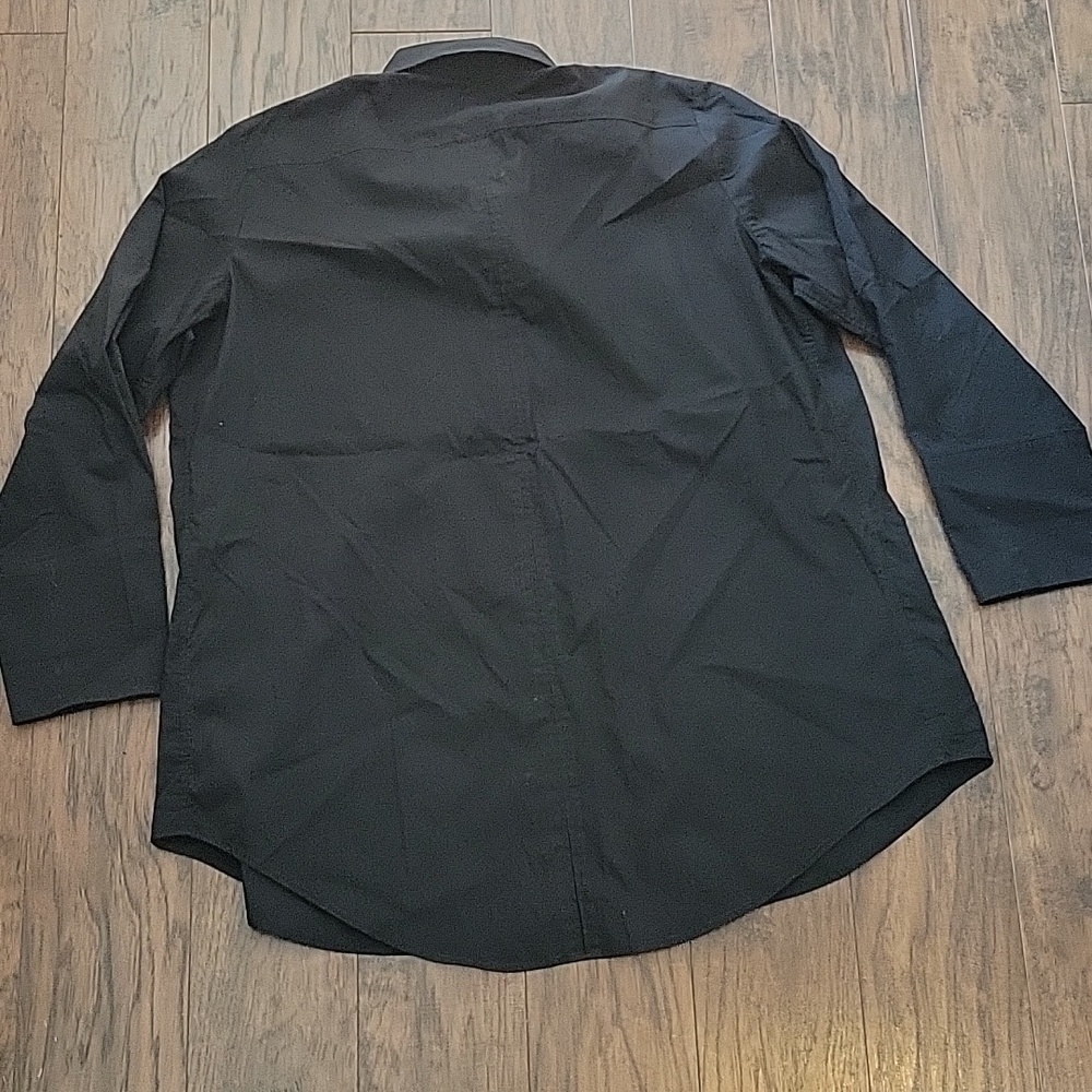 Chico's Black Button-Front Collared Blouse - image 4